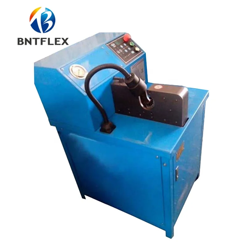 P32 Price 1/8-2.1/2' BNTFLEX Crimping Tool 2' Fitting Pipe Crimper Hydraulic Hose Pressing Machine For Rubber Hose