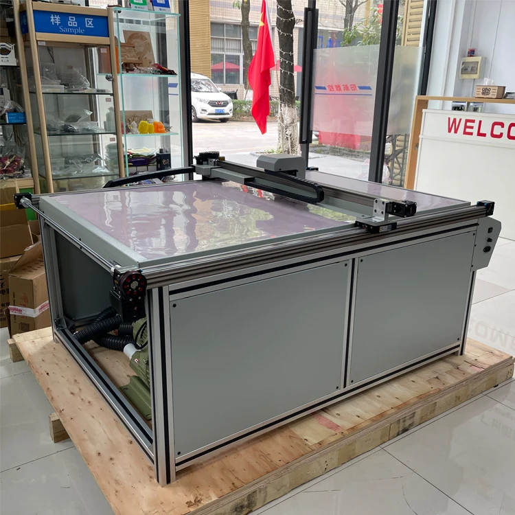 Plate Cutting Plotter 1200*900mm Cad Plate Cutting Plotter For Paper Carton UV Dtf Factory