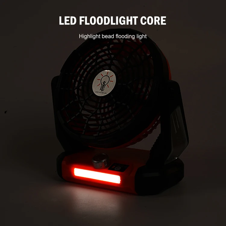 DGLUX 18w Solar Powered Fan Home Portable Stand USB Rechargeable Solar Table Fan With Remote Control