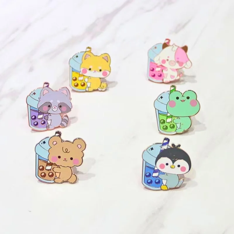 Wholesale No Minimum Metal Pins Cartoon Cute Anime Metal Soft Hard Enamel Pin Fashion Jersey Decorative Lapel Pins for Clothes