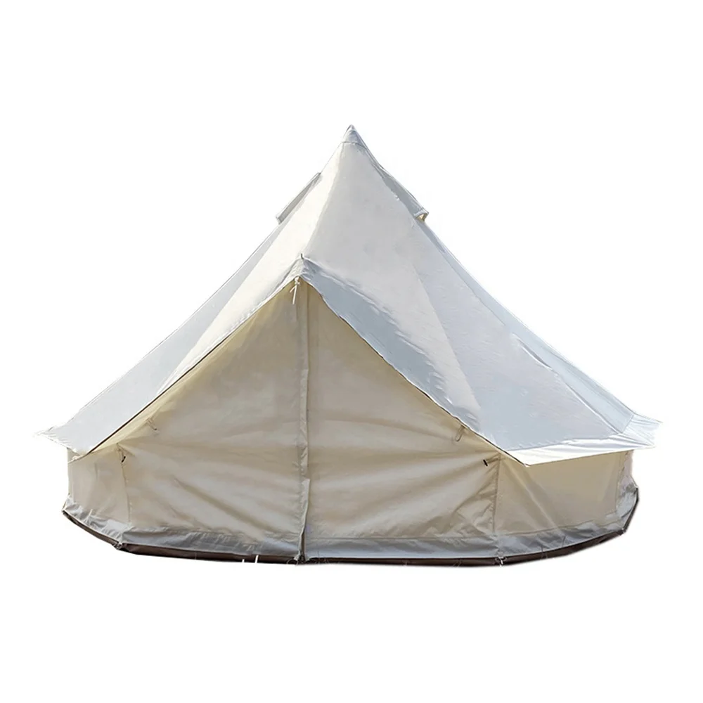 3M*3M Factory Outdoor Camp Tent Outdoor Camping Pyramid Storm And Wind Protection Picnic Yurt Tent Mildew Proof Mosquito Proof