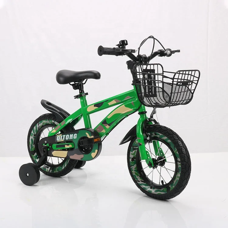 Qitong product four wheel toy bicycle/nice looking girls 12 inch bike pictures/Beautiful little kids bicycle