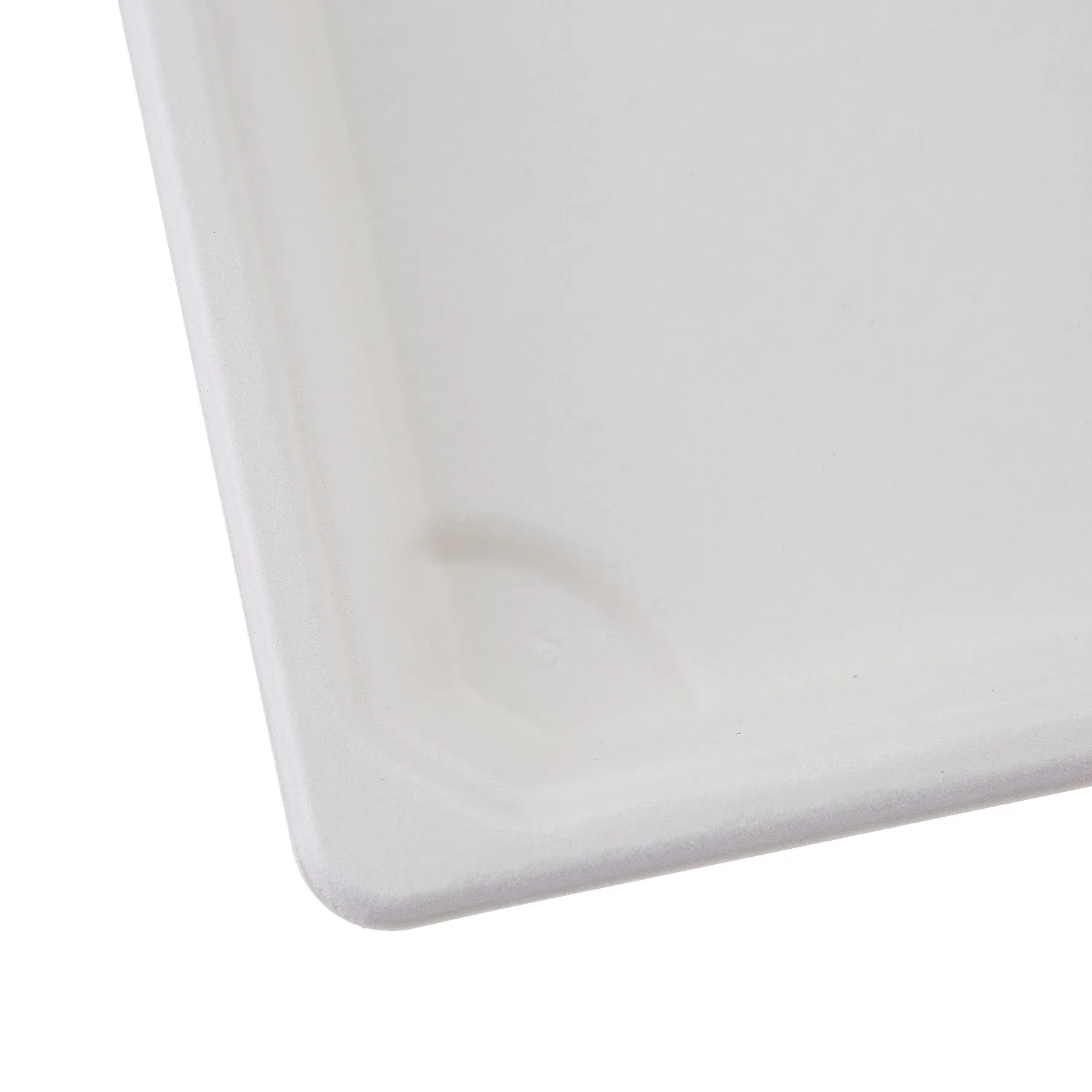 Best-selling fruit vegetable tray disposable sugarcane bagasse paper tray for cake