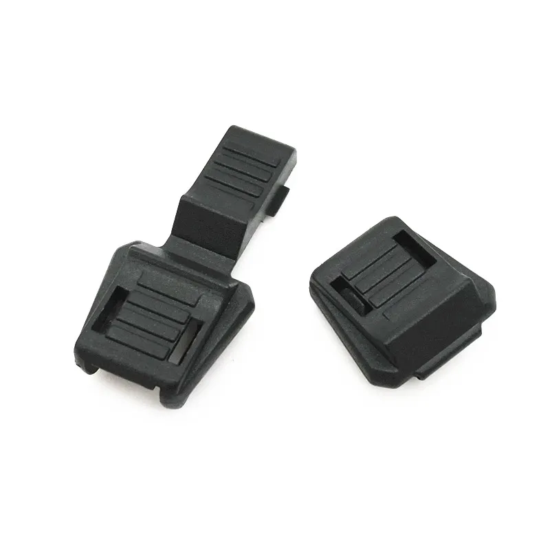 JYA129 17.5mm Plastic nylon zip cord stopper, cord end stoppers, nylon cord tip