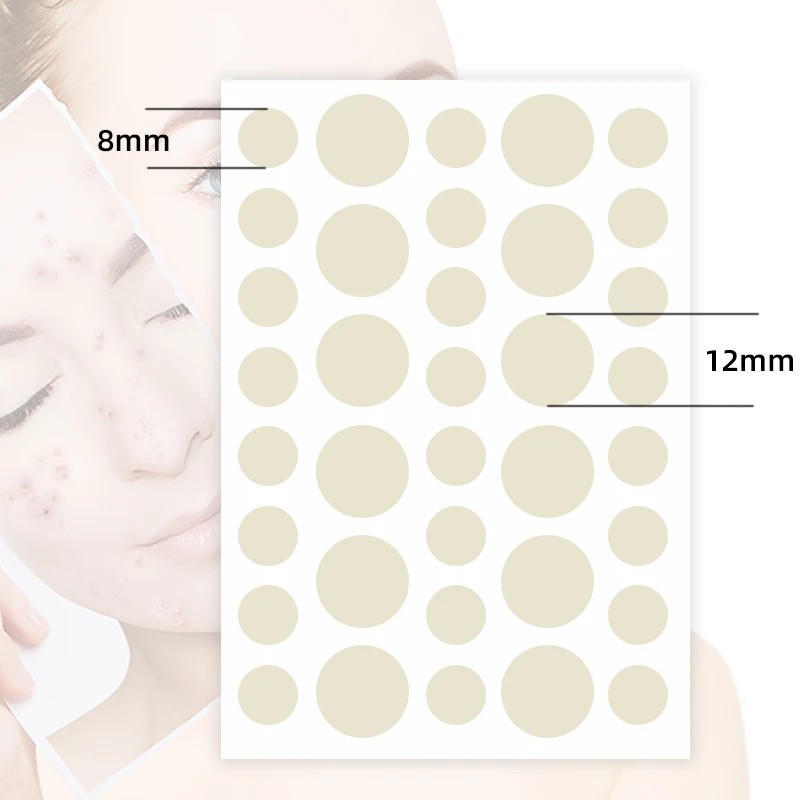 Drug free hydrocolloid acne patch cover dressing pimple master patch