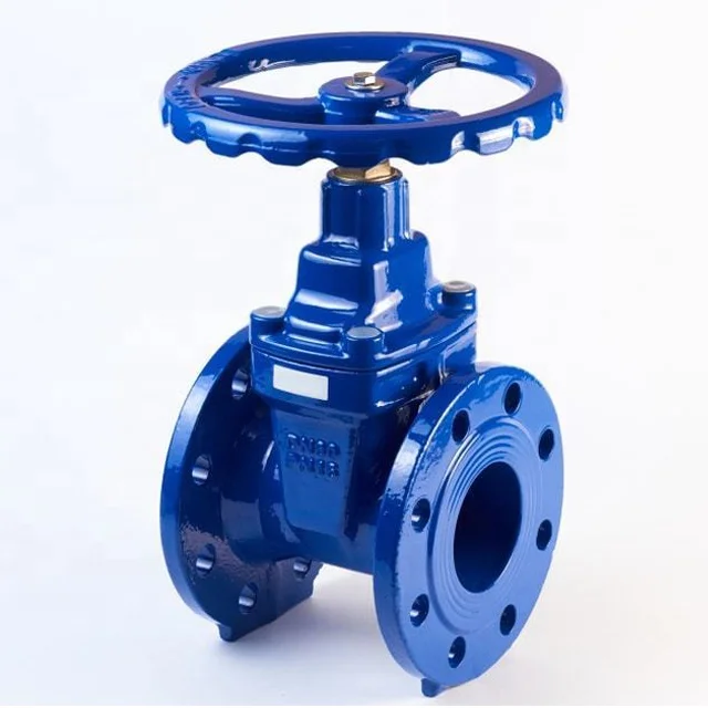 Flange Type Di Non-Rising Stem Resilient Stem Soft Soft Seat Ductile Iron Gate Valves