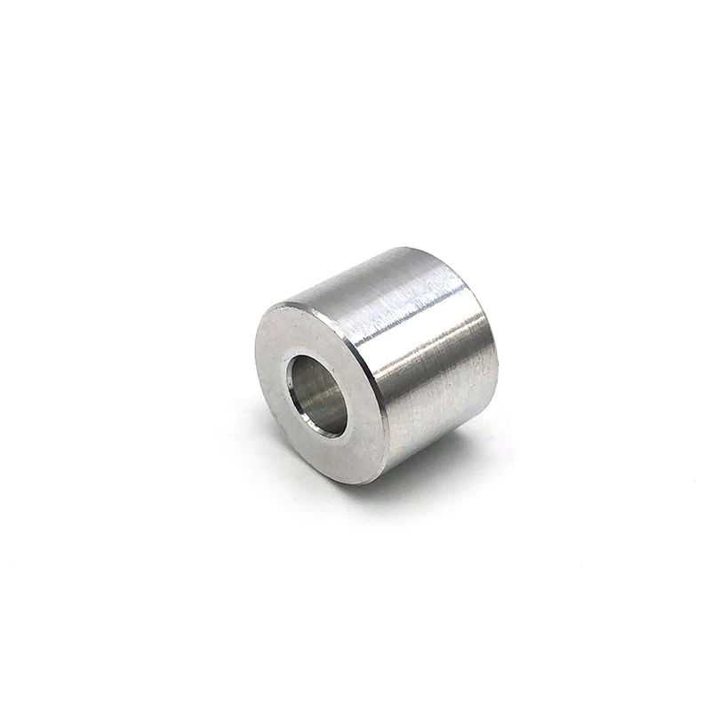 China wholesale custom auto parts shaft cnc machining parts metal sleeve nut bush m10 3mm 33.2mm 316 stainless steel bushing