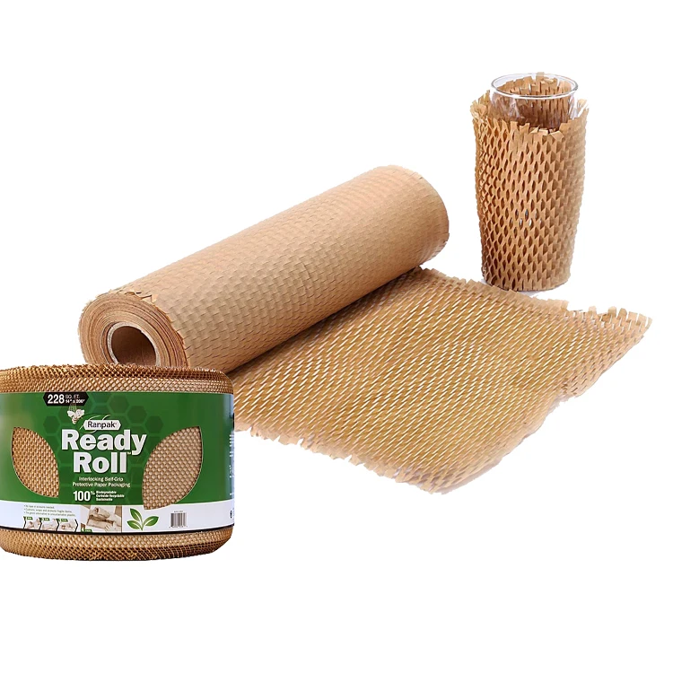 
custom biodegradable honeycomb wrapping paper 