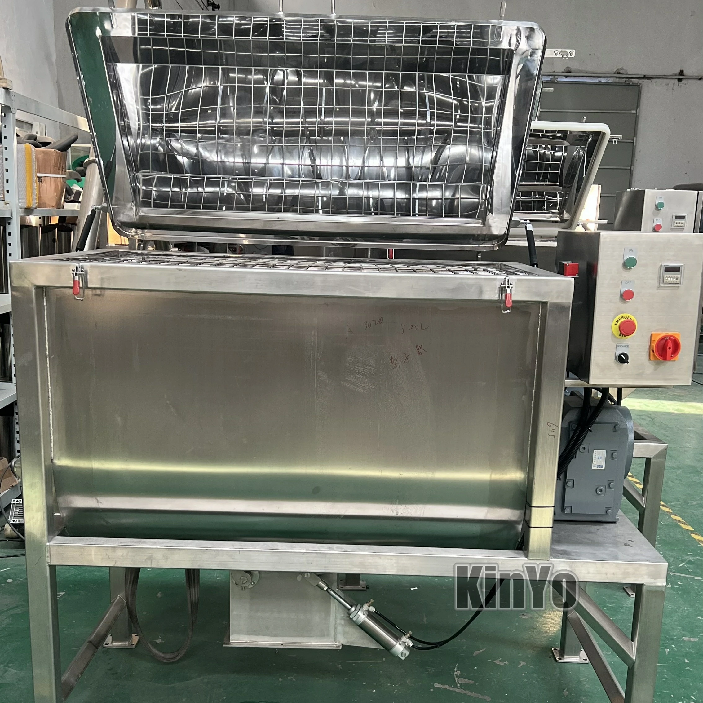 Reliable Quality Stable Performance Durable All 304 food Powder condiment spice wheat flour plaster ribbon type Mixer