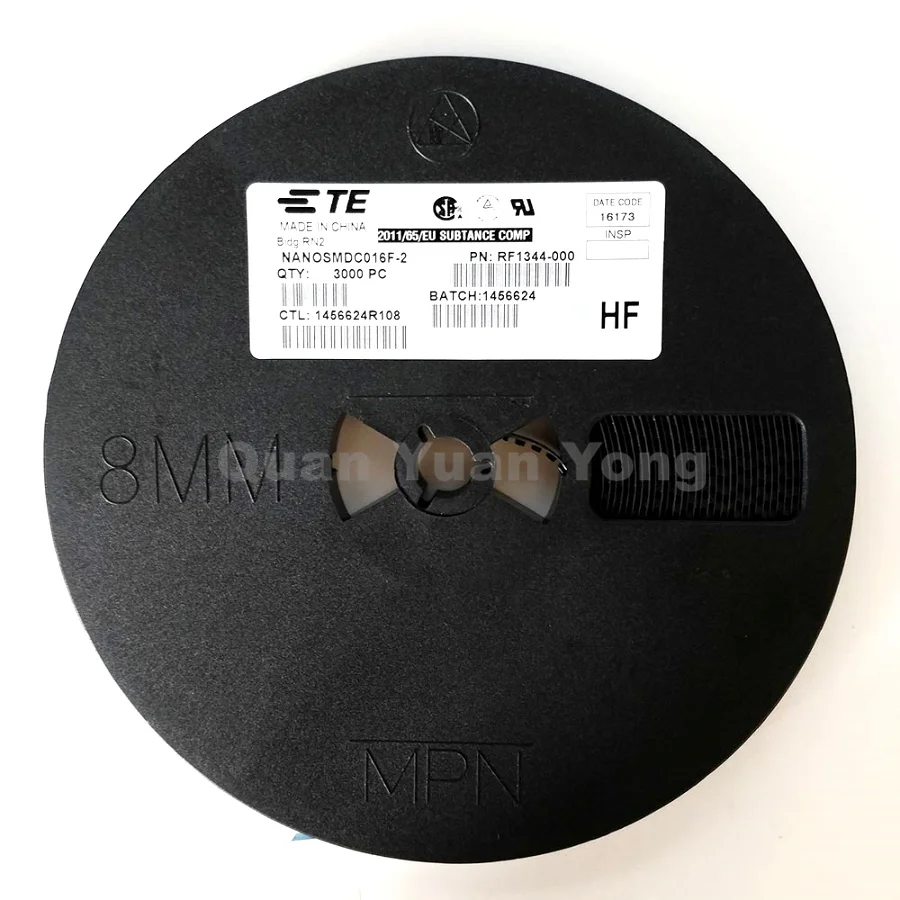 1206 Patch self-restoring fuse/fuse PPTC NANOSMDC016F-2 0.16A 48V