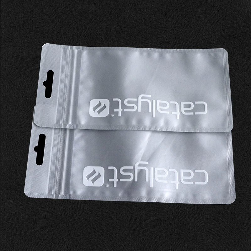 24*34 cm Big size zip plastic pvc earphone bag clear transparent packaging zip lock bags for mobile phone packaging