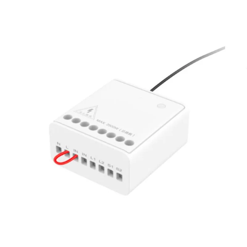  Xiaomi Aqara беспроводной умный дом Zigbee 2 канала управления Модуль реле контроллера