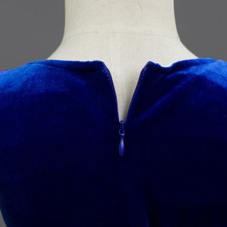 Q74  Children Halloween Costume Dress Little Girls Boutique Summer Party Baby Princess Dress With Cape