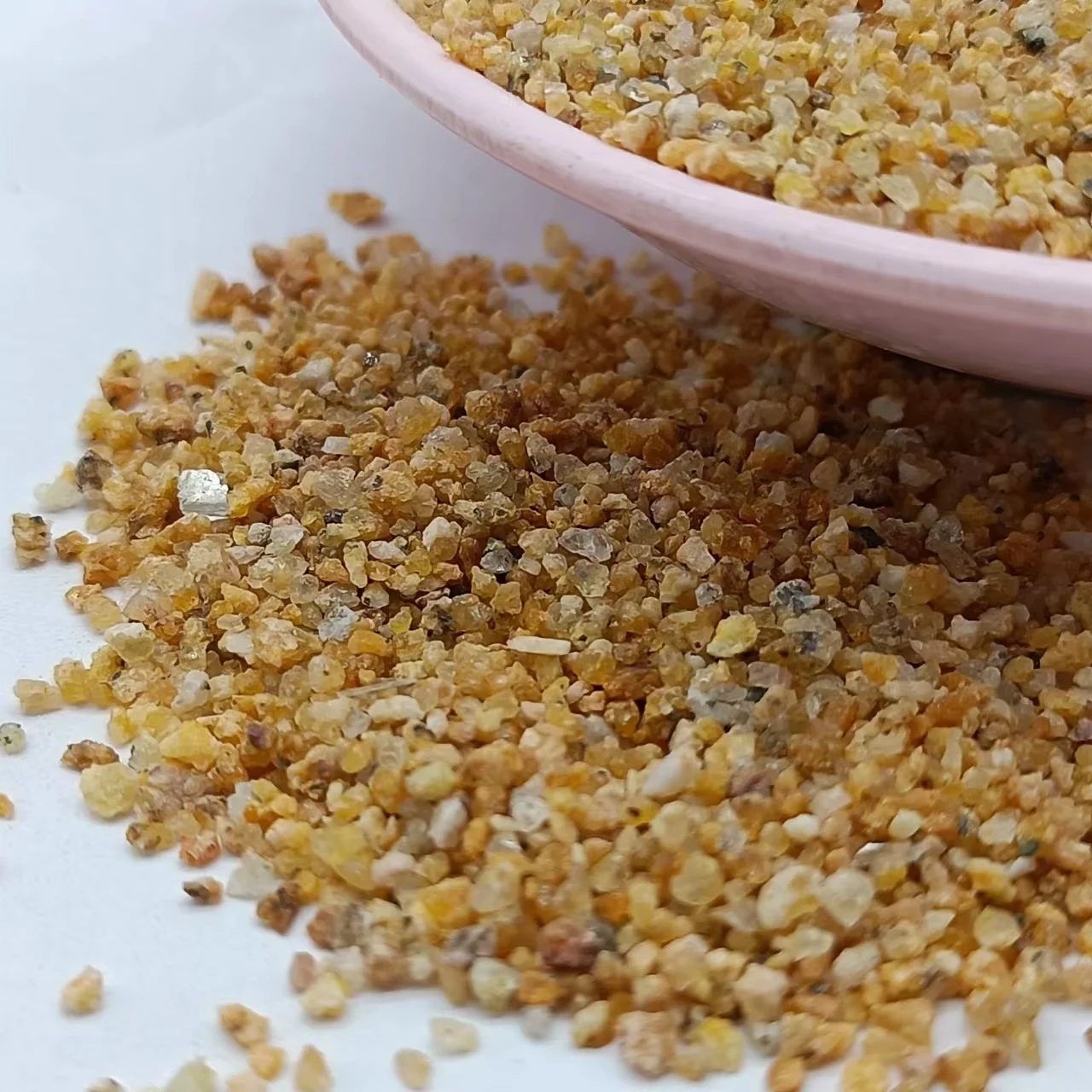 Chinese Industrial grade Natural  colored sand for Epoxy floor paint