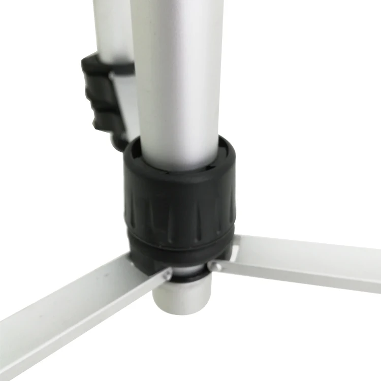 light duty aluminium elevating tripod surveying ST02 for cross line laser 3D 12 lines laser