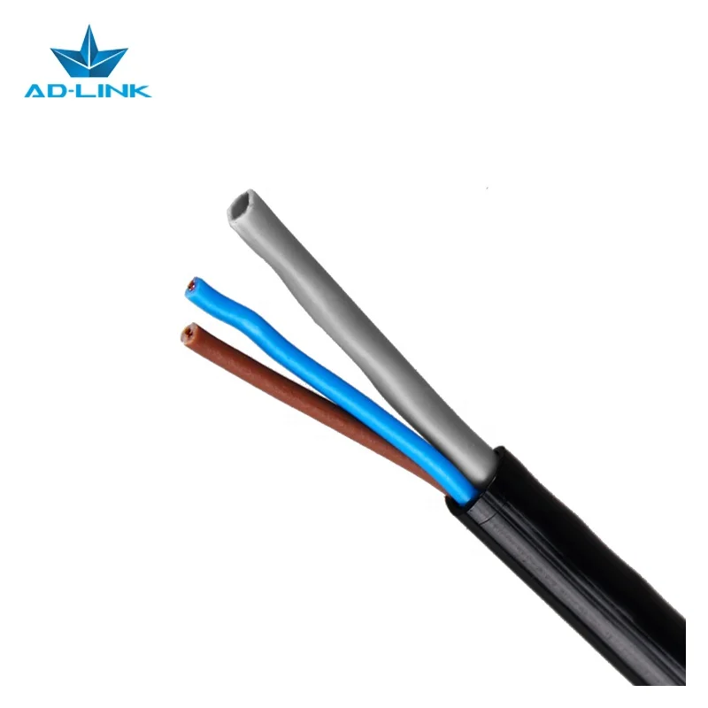 UTP CCA Copper Ethernet Cable Wire cat5e 2c Siamese Cable