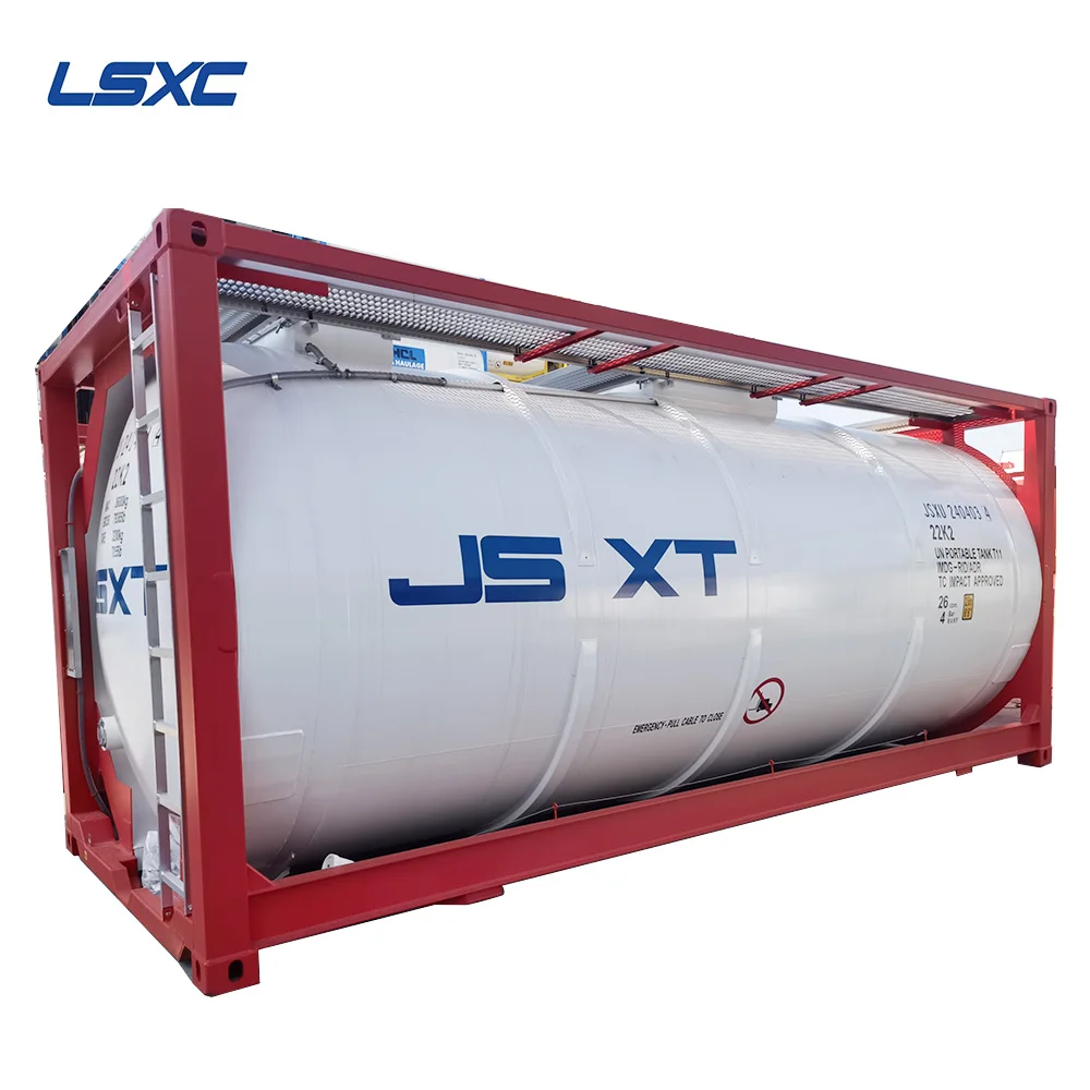 High Quality T11 26 Cubic Meters of Industrial Water Tank Container Semi Trailer Tank Box from Chinese Factory