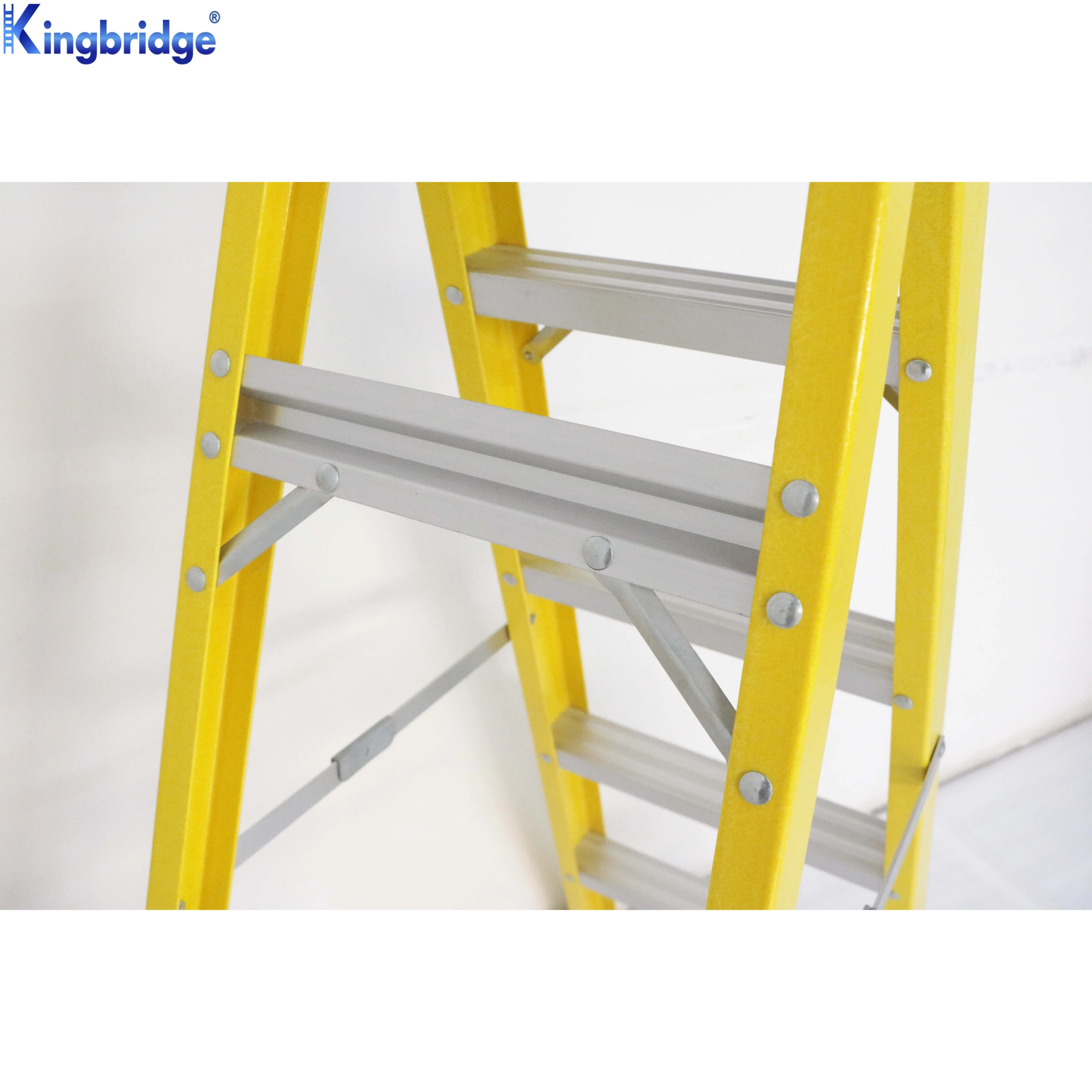 High quality for Aluminum extrusion folding ladder support profile material household aluminum ladder
