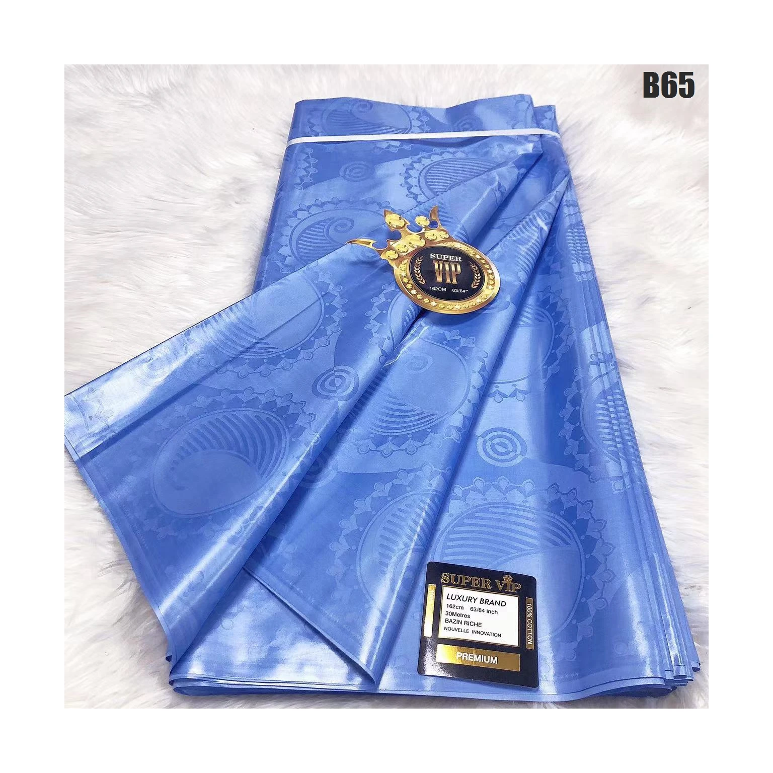 African Popular Bazin Sets 100% Cotton Bazin Riche Fabric for Dress Making