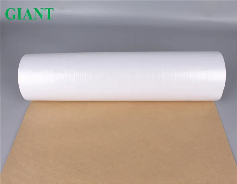reinforced white pp film scrim kraft paper insulation roll