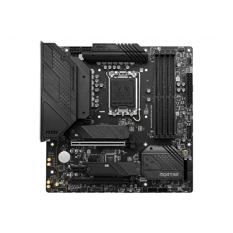 Материнская плата MSI MAG B660M DDR4 ATX Intel B660 128 ГБ поддерживает процессор 12-го поколения 1700 профессиональная игровая