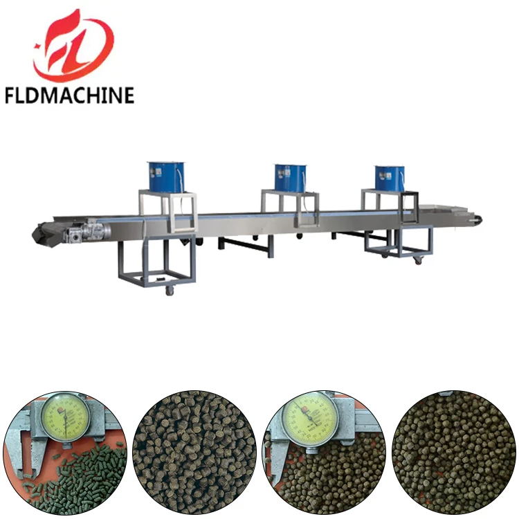 Factory Automatic  Floating Fish Feed Extruder Machines  Fish Food Pellet Machine