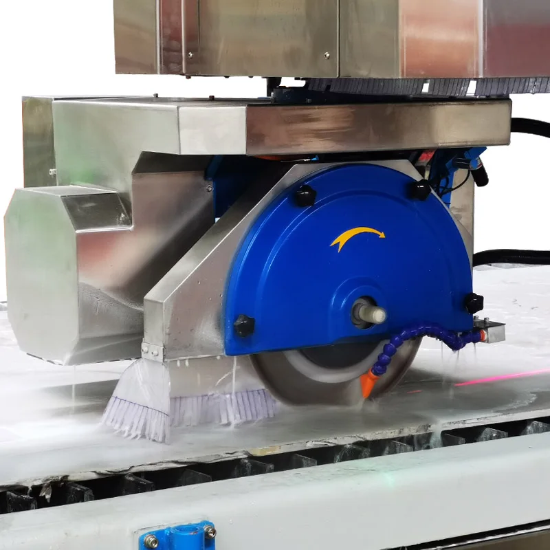Hualong machinery HKNC-650J new trend cnc bridge saw and water jet cutter automatic quartz stone marble cutting machine for sale