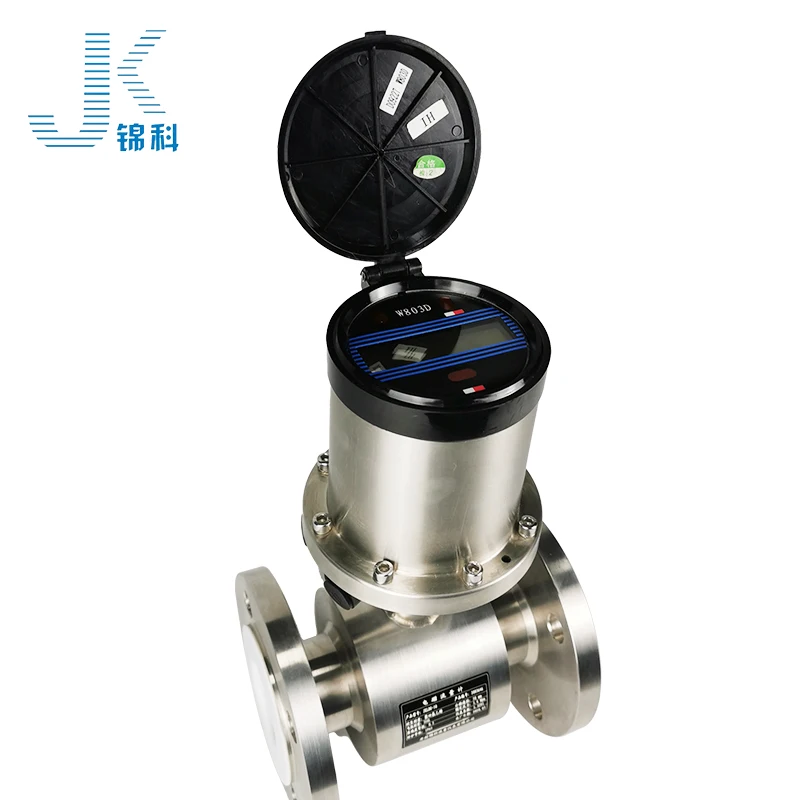 
Integrated Electromagnetic Flowmeter Battery Powered Magnetic Flow Meter grain flow meter 