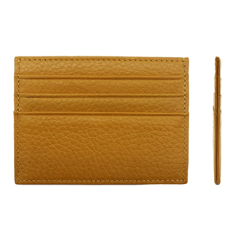 New Product Customized Professional Factory Made Luxury Fashion Leather Card Holder Wallet