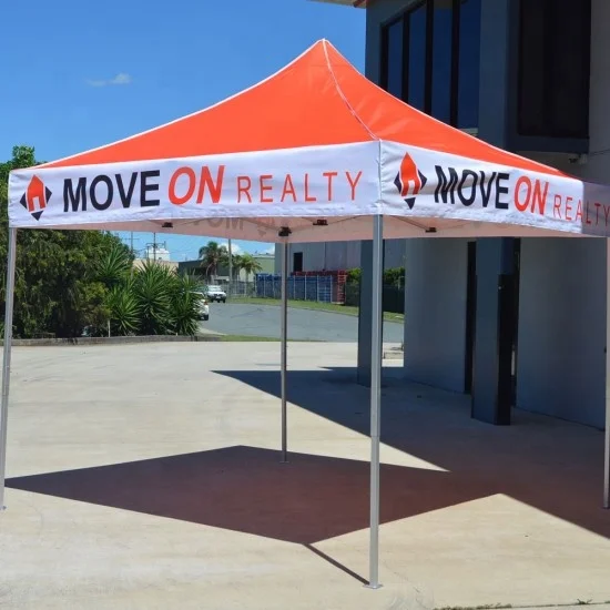 Outdoor Event Design 10x10ft Pop Up trade show Tent With dye sublimation printing
