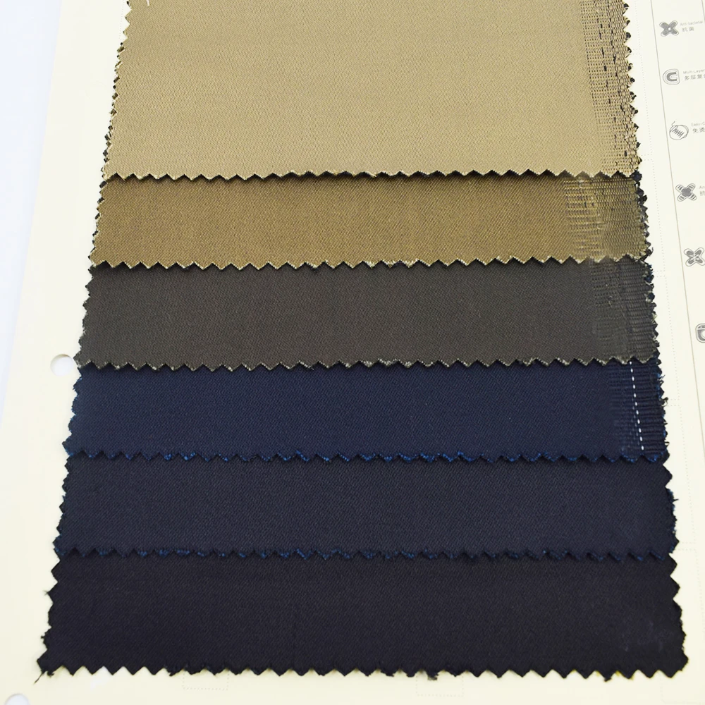 hoe selling new design woven twill tencel fabric in stock