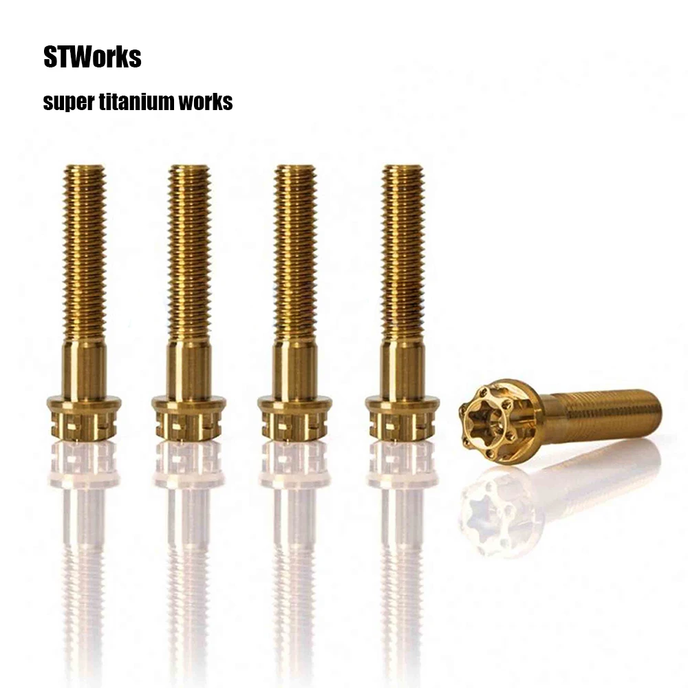 High Strength Custom Titanium Alloy Torx Bolts Custom Flange M8 Polished Bolts