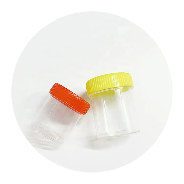 30ml 40mls 60ml Disposable sterile urine collection containers for hospital testing