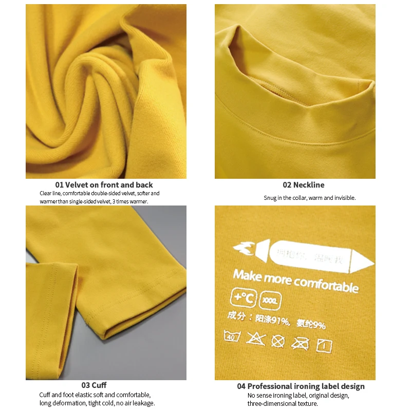 Factory direct thread cotton de velvet collar ladies warm set ground velvet lock hot long Johns wholesale a generation