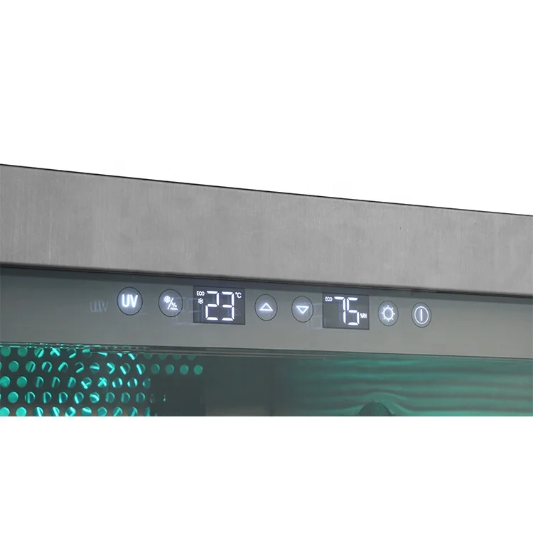 Factory Hot Selling Stainless Steel Meat Aging Fridge Single Zone Dry Beef Ager Fridge For Home