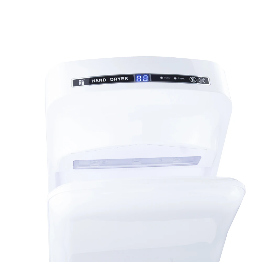 W-625I0 из АБС-пластика с двумя боковыми воздушным лезвием бесщеточный высокоскоростной автоматической Сушилки Для Рук
