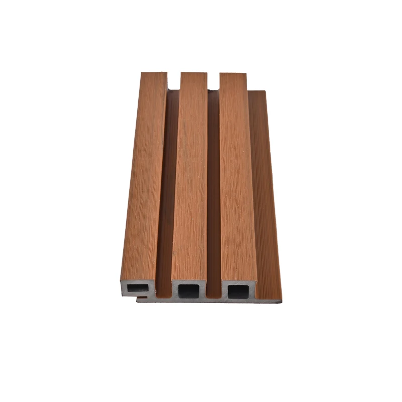 WPC Panel Waterproof Deep Wood Grain Exterior Wpc Wall Claddings From Professional Manufacturer
