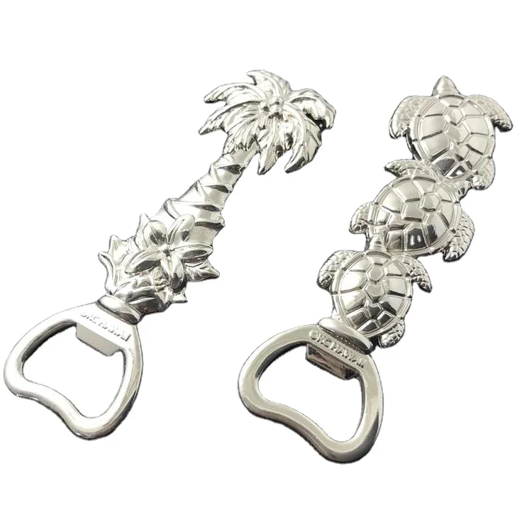 Пользовательский собственный логотип с брелоком инструмент для ключей металлический брелок открывалка бутылок без контакта