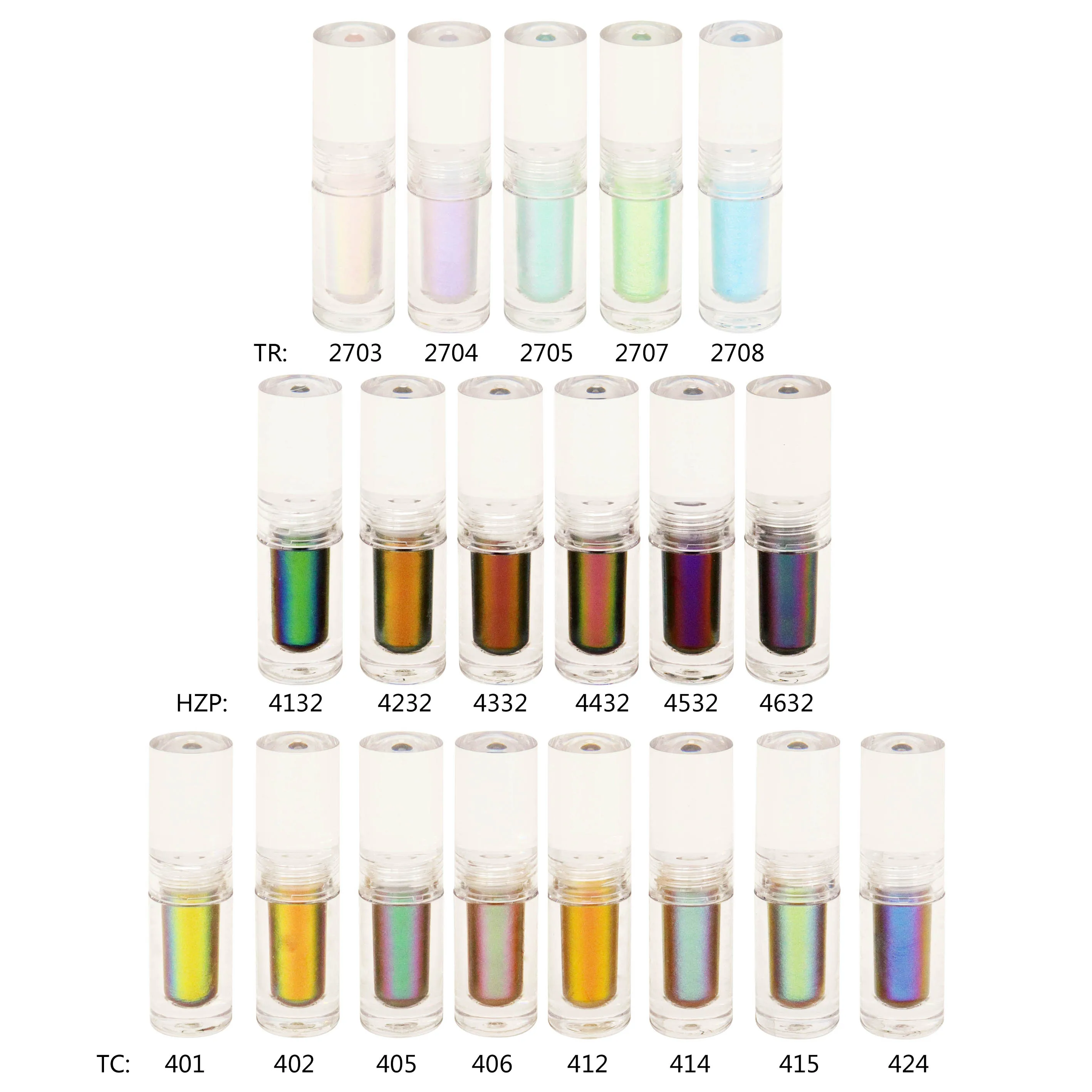 Color Shifting Shimmering Multi Chrome Chameleon Shifting Eyeshadow Color Liquid Chameleon Metallic Foiled Eye shadow Pigments