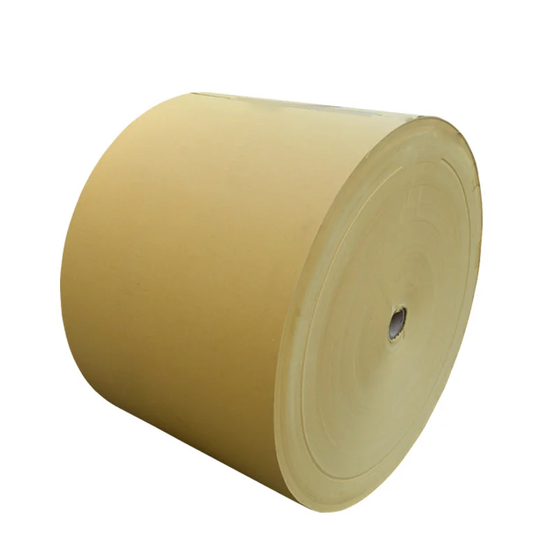 2024  Factory 100% Food Grade White PE Coated Kraft Paper Roll 40 gsm