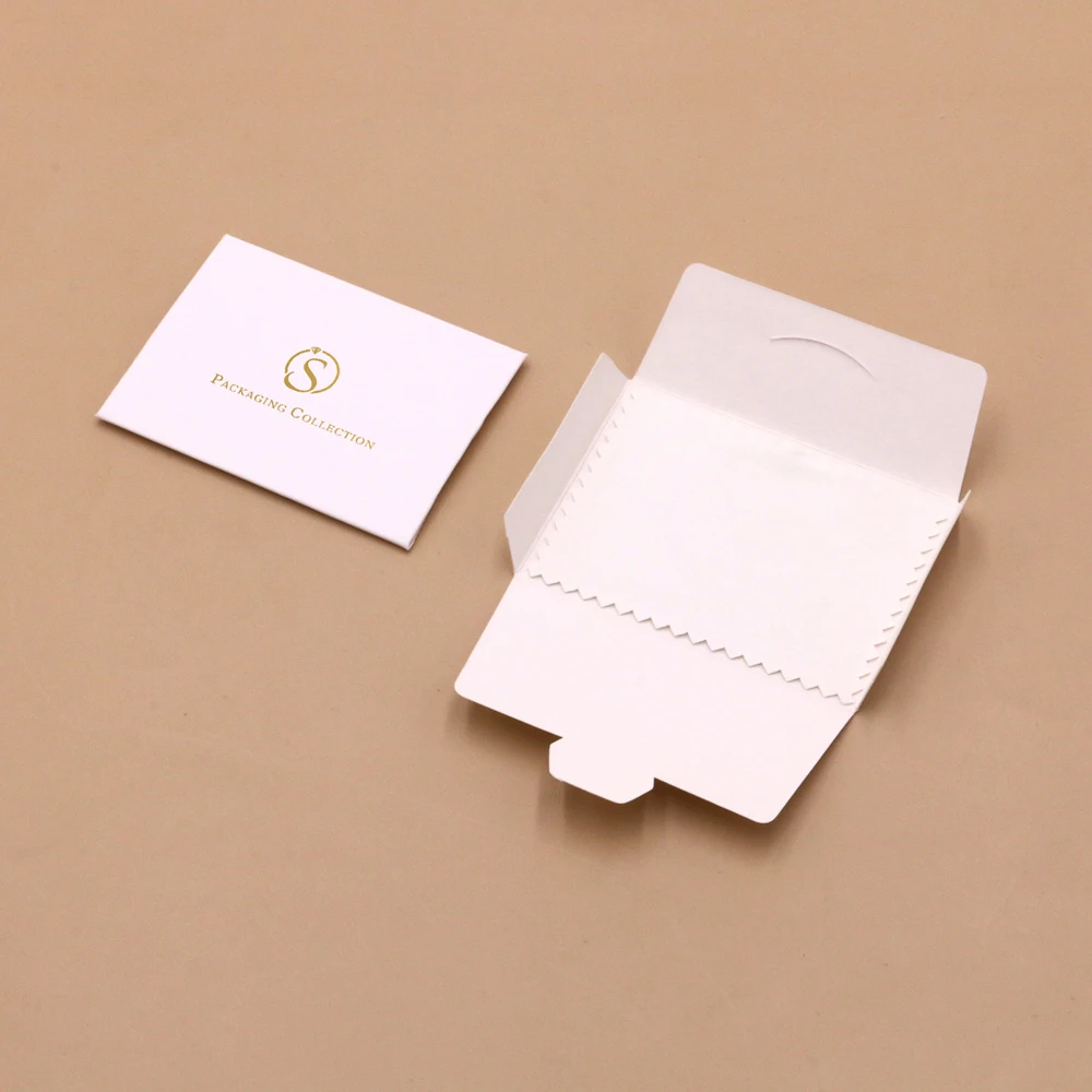 Custom Cotton Glass Cloth Envelope Jewellery Cleaners Gold Jewelry Cleaning Silver Polishing Cloth