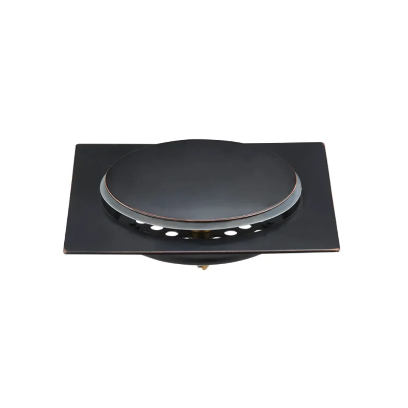 Buy Click Up 10x10 201 Pop Up Stainless Steel Golden/Black Color Floor Drain