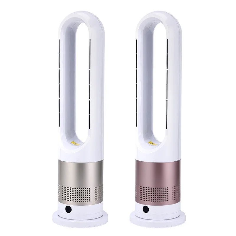 Bladeless Cold And Warm Tower Air Cooling Electric Air Conditioner Standing Fan Heater Electric Fans