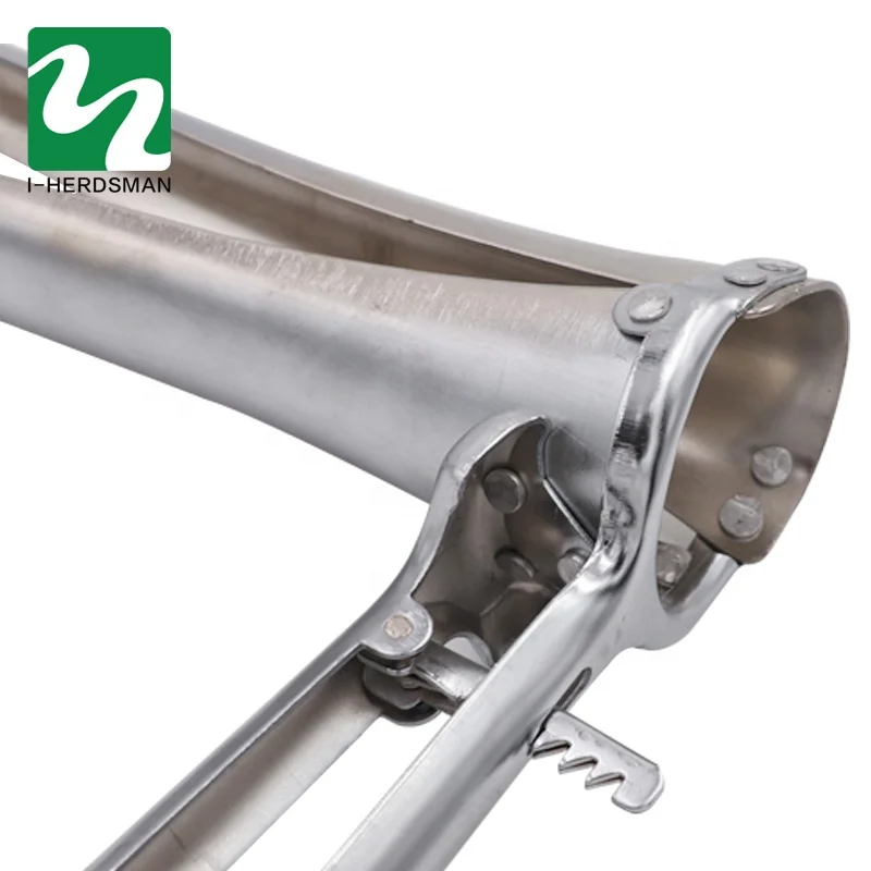 Cattle/Cow Vaginal Dilator Carbon Steel Vaginal Speculum Dilator Cattle Dilator Veterinary Equipment For Sale