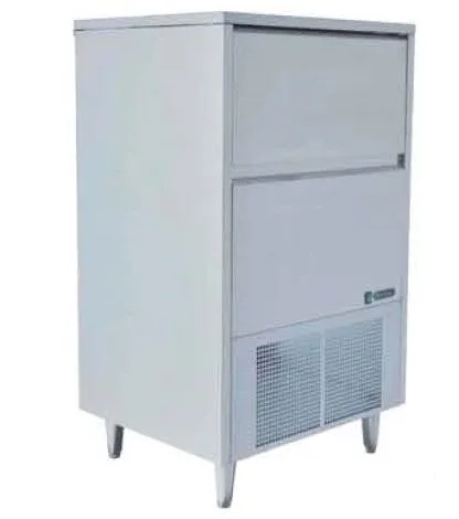 Water Cooler Portable Square Ice Maker Silver OEM Power Storage 43kg/37kg