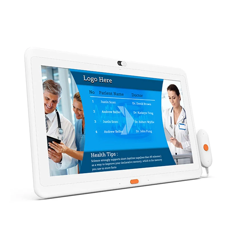 15.5inch Medical Patient Tablet Android Hospital Tablet Patient Tablet One button to call