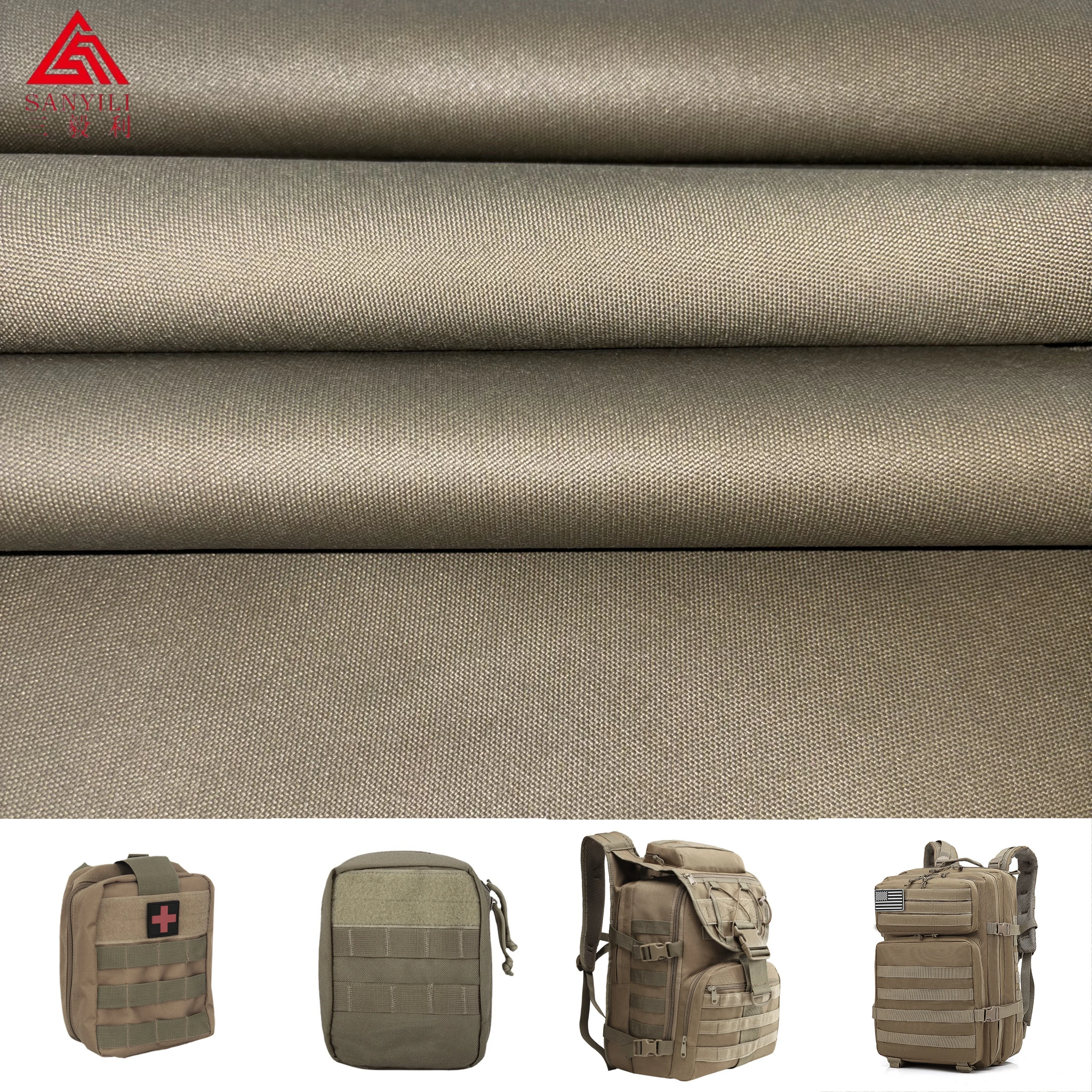 500D nylon cordura oxford fabric waterproof high strength fabric PU coated for bag