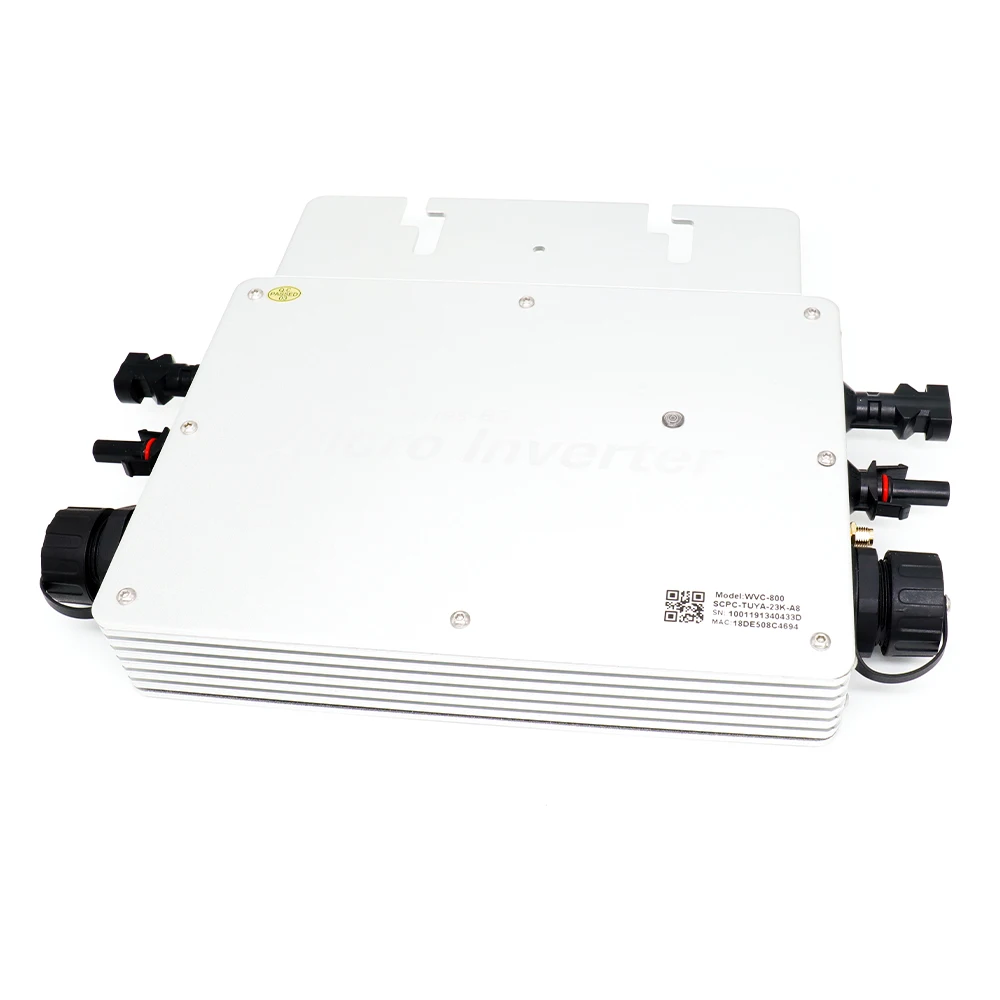 WIFI  Solar Microinverters Grid-Connected Inverter 800W MPPT Solar Micro Inverter Adapt To 600w PV Module