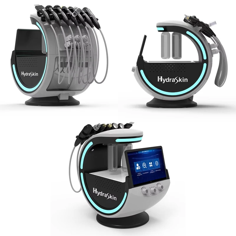 7 in 1 Smart ICE Blue Skin Cleaning Dermabrasion Full Facial Care Hydra Skin Machine