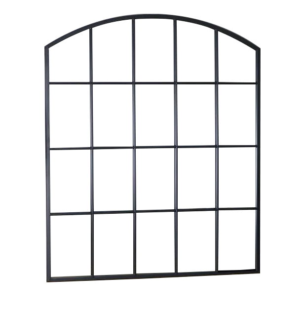 wholesale antique large iron metal frame big body decoration full length floor window pane arch mirror espejo miroir spiegel